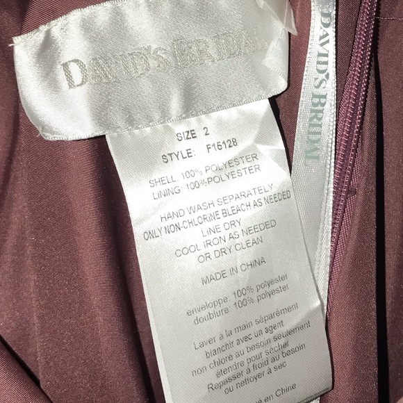 David’s Bridal Cocktail Dress - Picture 3 of 4